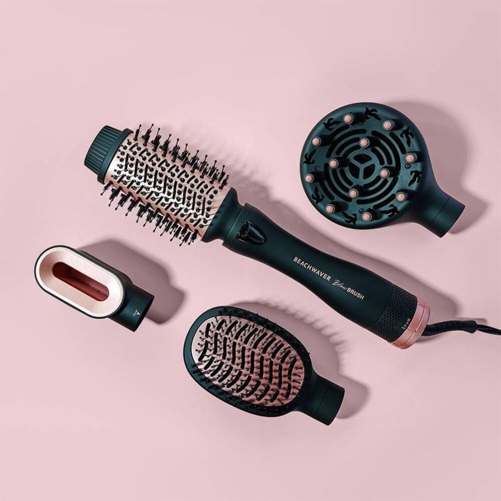 Open Box - BEACHWAVER Co. -  Blowout Brush - Midnight Rose Rose - Picture 2 of 5
